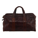 Pierre Cardin Rustic Leather Business/Overnight Bag in Chestnut (PC2825)