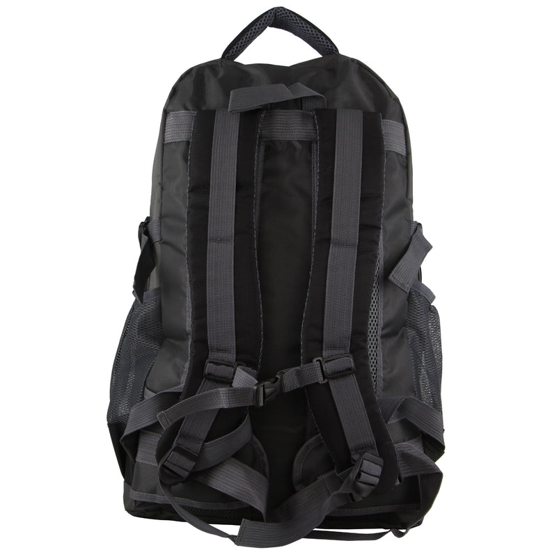 Pierre Cardin Nylon Travel & Sport Backpack in Black