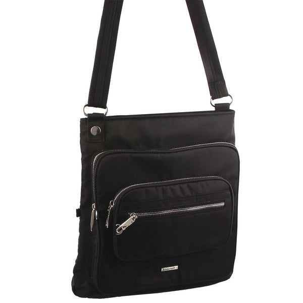Pierre Cardin Anti-Theft Cross Body Bag in Black (PC2417)
