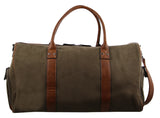 Pierre Cardin Canvas Overnight Duffle Bag in Brown (PC2581)