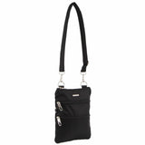 Pierre Cardin Anti-Theft Cross Body Bag in Black (PC3157)