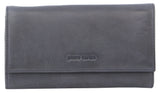 Pierre Cardin Italian Leather Ladies Wallet in Teal (PC8785)